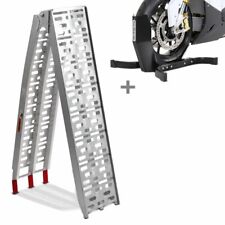 Auffahrrampe + Motorradwippe