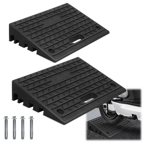Auffahrrampe gummi mit - 2x,