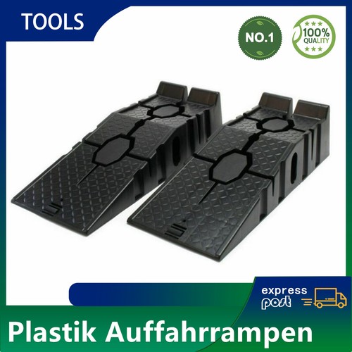 Paar plastik auffahrrampen - 1,