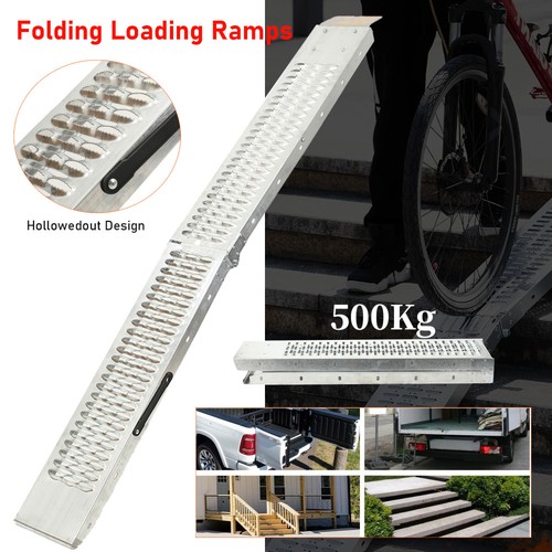 Faltbare auffahrrampe 500kg - auffahrrampe,