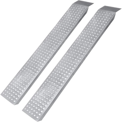 Auffahrrampe stahl 400kg - stahl, 2x