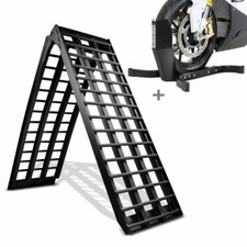 Auffahrrampe + Motorradwippe