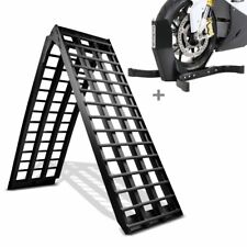 Auffahrrampe + Motorradwippe