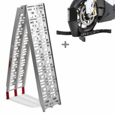 Auffahrrampe + Motorradwippe